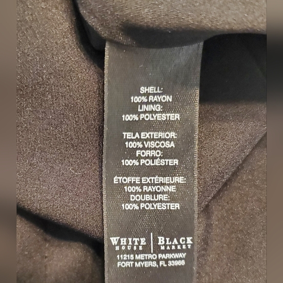 White House Black Market Multicolored Red Floral Skater A-line Mini Skirt Size 4 - Picture 9 of 10